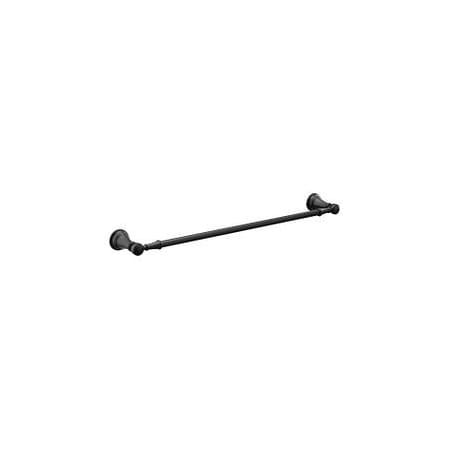 Moen Weymouth 24 In. Towel Bar - Bl YB8424BL